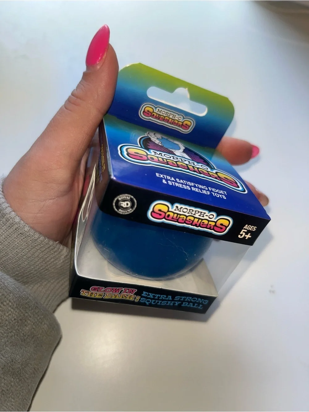 Blue Sensory Squeeze Toy - Kids Learning Toy